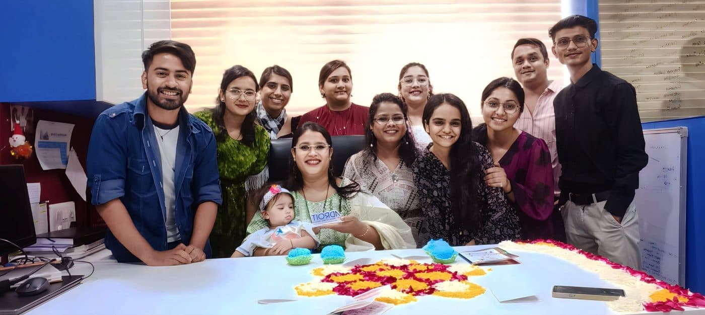 Team moment at ADROIT HR Services