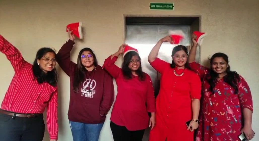 Team moment at ADROIT HR Services