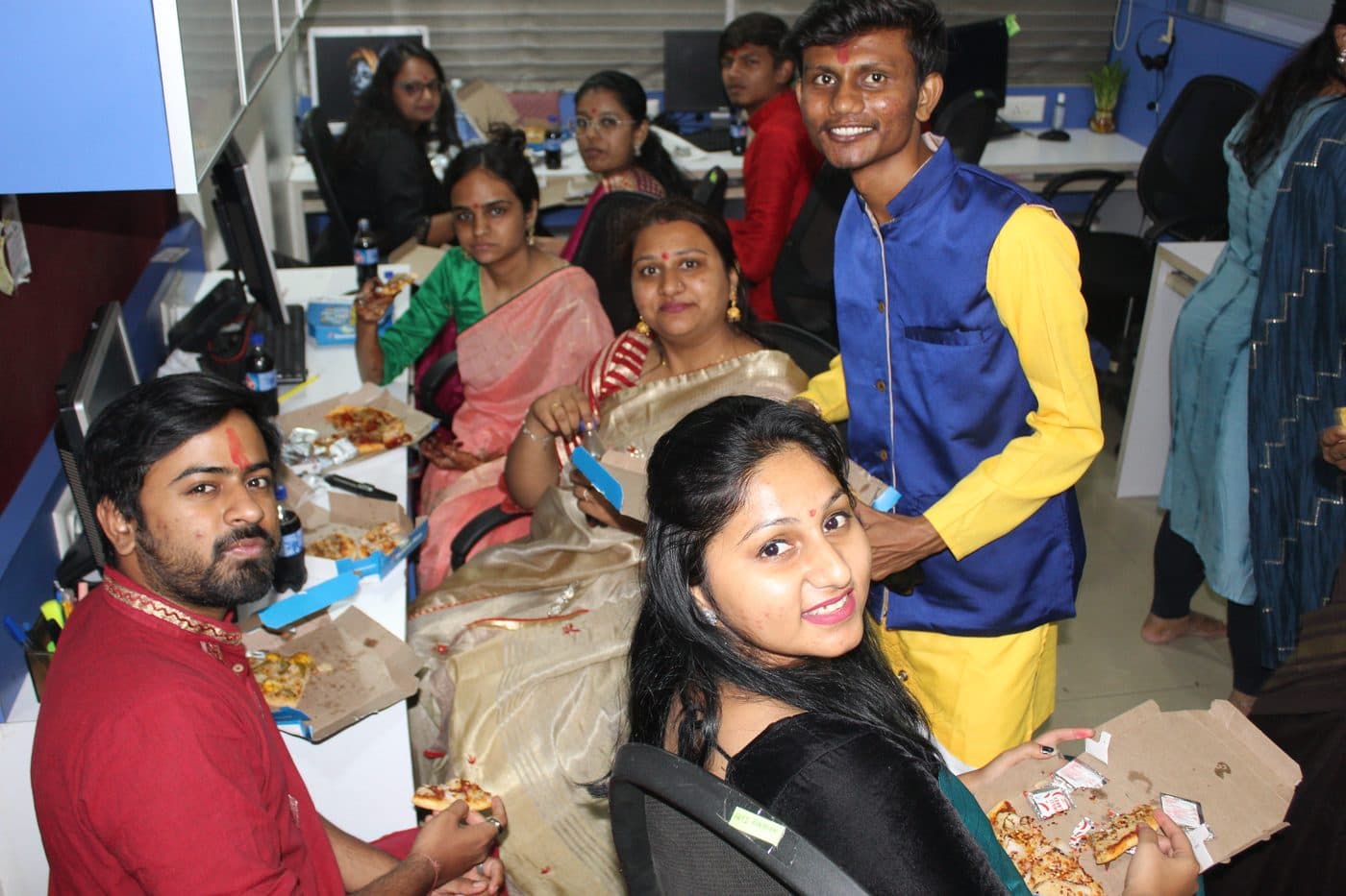 Team moment at ADROIT HR Services